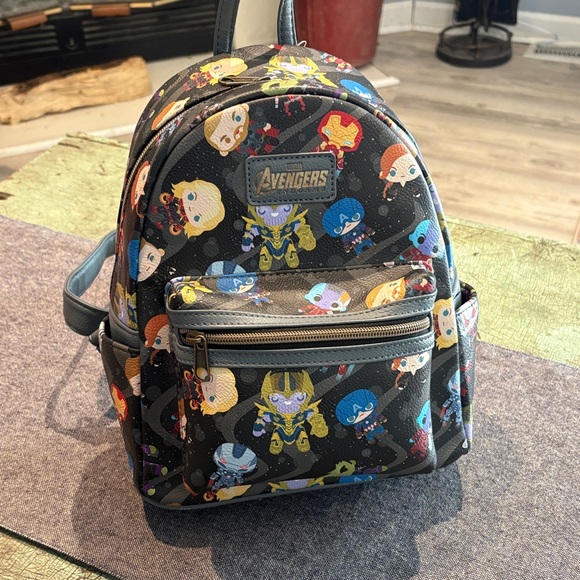 Loungefly Marvel Avengers: Endgame Chibi Characters Mini Backpack main image 4